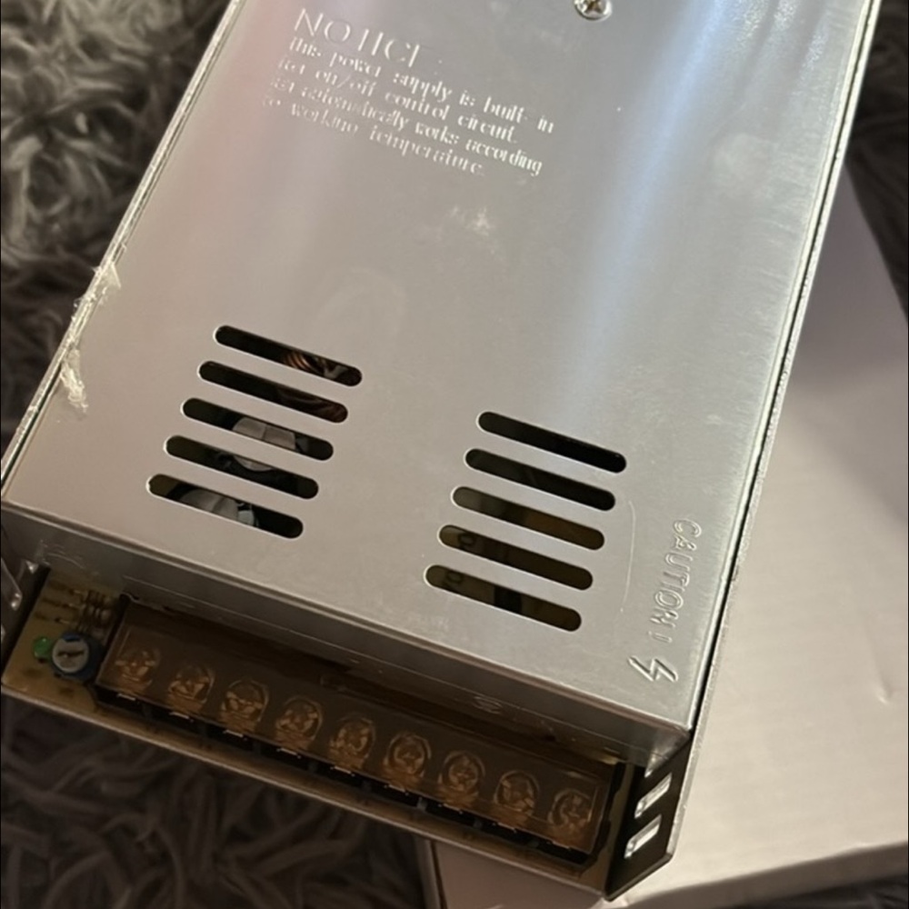 Power supply

S-400-36 11A power supply 36V 
Brand new in box